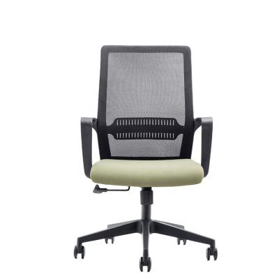 China (Size) Mesh Swivel Office Chair Staff Professional Task Adjustable Comfortable Computer Desk Chair for sale