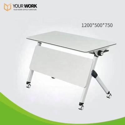 China Contemporary foldable modern metal office table comerciales de muebles MDF meeting table computer contemporary tables for sale