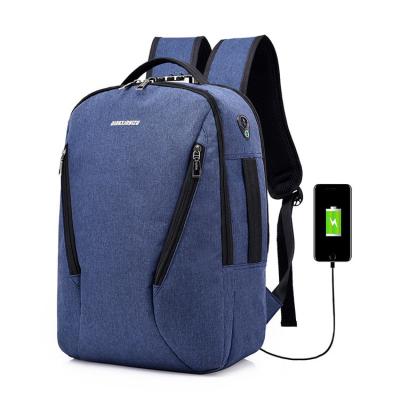 China With New USB Password Lock Computer Backpack Charging Waterproof Anti-theft USB Backpack Leisure Management Computer Bag for sale