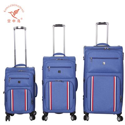 China Latest Design Latest Design Style Leisure Luggage Set Soft Handle Travel Bag for sale