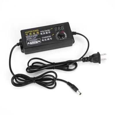 China Adjustable Electrical Appliances Power Supply Adapter AC 100-240V To DC 3-24V 3A 9-72W Power Adapter for sale