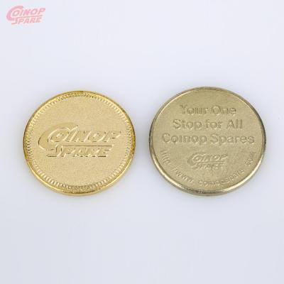 China China Custom Metal Gold Plated Tungsten Coins for sale