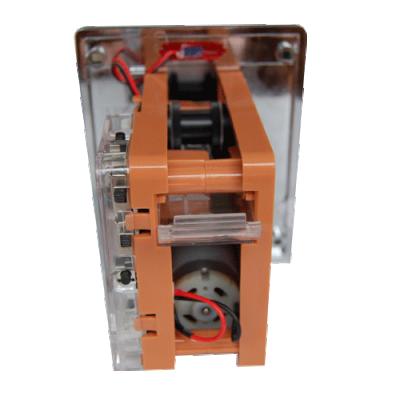 China LK007 Mini Cheap Electroplating Zinc Alloy / Plastic Ticket Dispenser For Arcade Games for sale