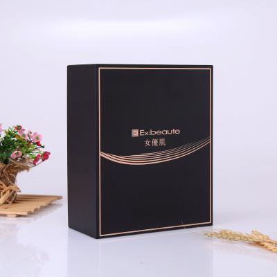 China Custom rectangular gilding gift box tiandi cover gift box recyclable tiandi gift box cover manufacturers for sale