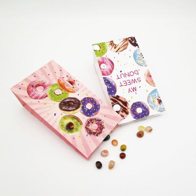 China Hot Selling Recyclable Donut Food Paper Bag Pastry Snack Bag for sale