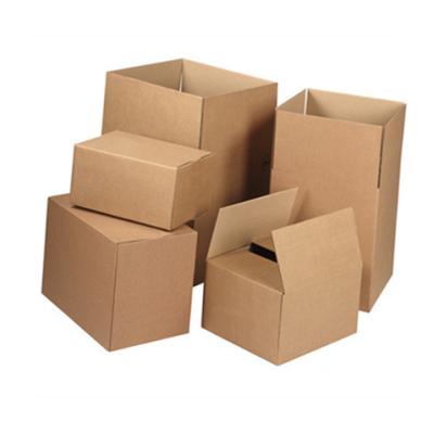 China Handmade Custom Cardboard Box For Kraft Paper Brown Corrugated Packaging Cardboard for sale