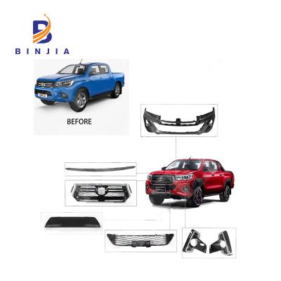 China Automotive parts front bumper for Revo, Revo rocco front body kit. 2018 Rocco Body Kit for Hulix Revo for sale