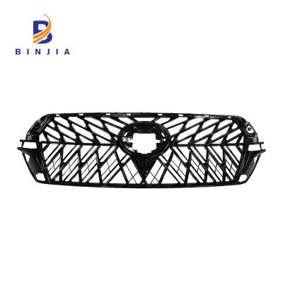 China ABS Black Edition ABS Grill Middle Year 2016 Top For Toyota Land Cruiser 200 Lc200 for sale