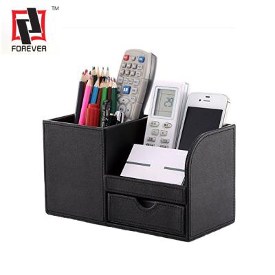 China Stationery Set Factory Price China Office Hot Products Handled Desk Leather Organizer for sale