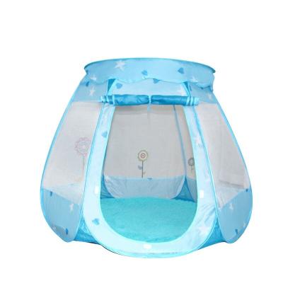 China 190T Polyester Boy And Girls Indoor And Outdoor Play Tent Pit Ball Tent Christmas Gift For Baby for sale