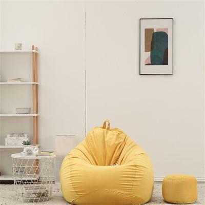 China Tlweinuo 2022 New Design Factory Price Extended Cheap Bean Bag Couch Chair Sofa Bed for sale