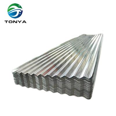 China Structural steel standard construction or size galvanized corrugated steel roofing sheet for sale