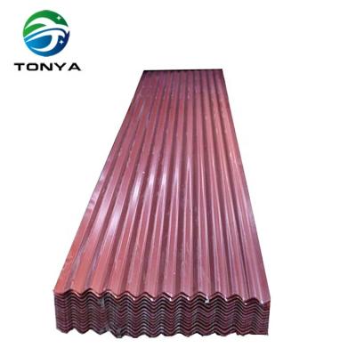 China Modern Wholesales PPGI Corrugated Steel Sheets Metal Building Materials for sale