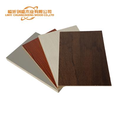 China Chuangsheng 1220x2440mm High Gloss Dyed Flame Retardant Waterproof White E1 for sale