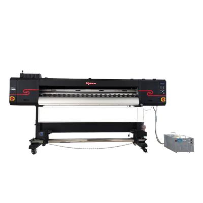 China Mycolor Retail High Speed ​​UV Roll To Roll Printing Machine With Three I3200 U1 Head for sale