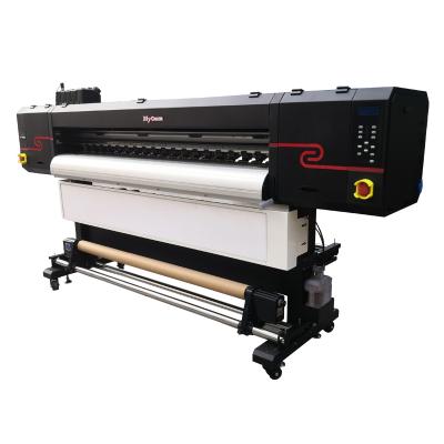 China Audley 1.9m Polyester Roll To Roll Direct UV Printer UV To Film Printer With Three I3200-U1 for sale