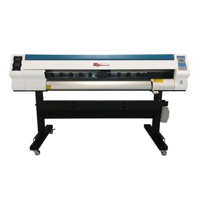 China Sublimation printing 1.3m sublimation inkjet printer with xp600/4720 for polyester heat transfer paper for sale