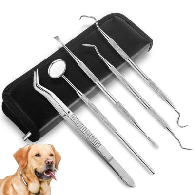 China Viable Dental Dental Probel Kit Plaque Remover Dental Oral Instrument Care Kit For Dogs for sale