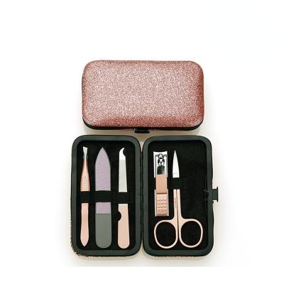 China Finger Nail+Foot Toenail Toe Tool Kits With Toe Nail Beauty Care 5Pcs Pedicure Set Professional Grooming Kit for sale