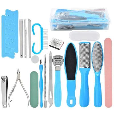 China Toenail Bumps Dead Toe Nail Art Tools Suit Manicure Set Pedicure Foot Remover Skin Remover Manicure Nail Set for sale