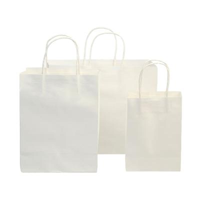 China Recyclable High Quality Customized Shopping Kraft Paper Bag Custom Brown Paper Bag With Handle for sale