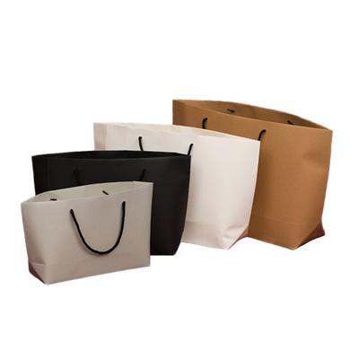 China Recyclable Customized Gifts Packaging Boat Shape Paper Bag Shopping Paper Bag For Cloth for sale