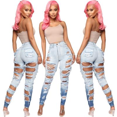 China SHIZAI Selling Woman Breathable Jeans Hot Pants Women's Casual Pants For Women Damages Jeans for sale