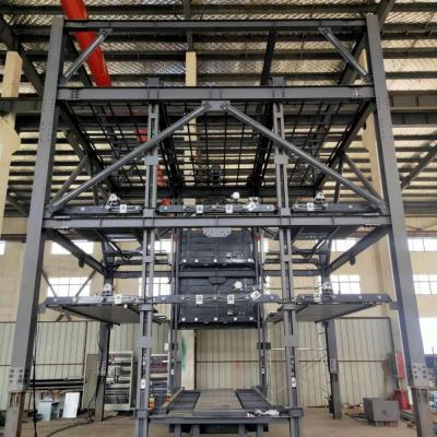 China Steel Tower Car Parking Equipment System for sale