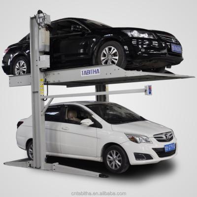 China High Quality Hydraulic Lift Automatic Mini Car Parking Lift Two Post Maintanence for sale