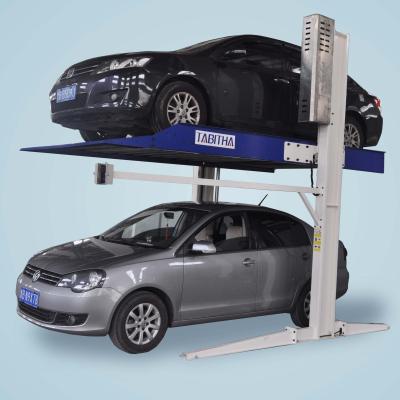 China Auto Parking Two Post Car Parking Lift With Auto Hydraulic High Quality for sale