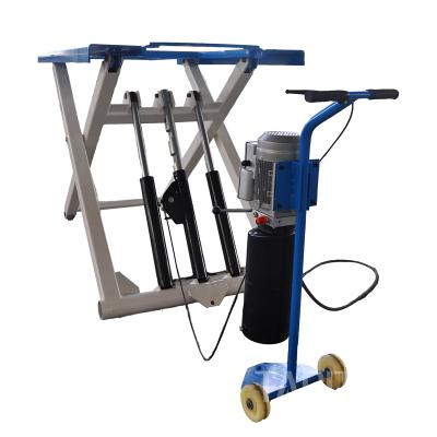 China Car Repair Maintenance Lifting Mid Rise Car Mobile Scissor Lift Auto Scissor Lift for sale