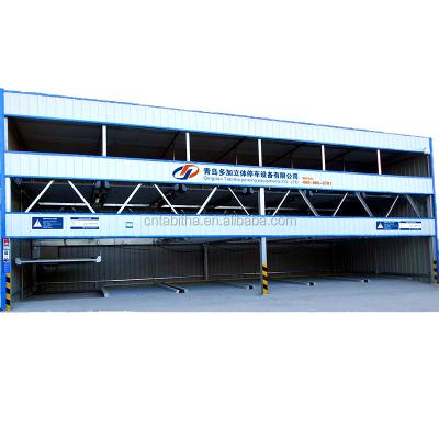 China Automatic Parking Three Floor Puzzle Automatic Lift Car Parking System for sale