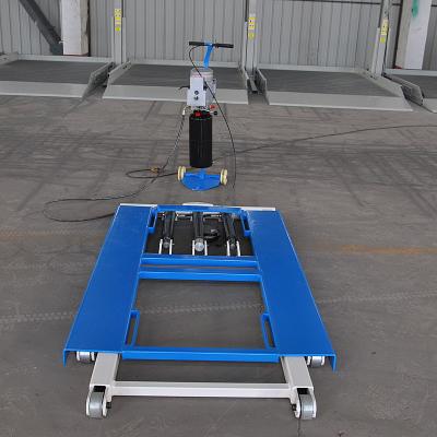 China Car repair maintenance lifting portable hydraulic car lift scissor car lift for sale for sale