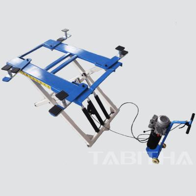 China Car Repair Maintenance Lifting Mini Car Scissor Lift Vehicle Auto Scissor Lift Portable Scissor Lift for sale