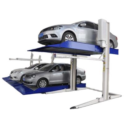 China Two Post Steel Car Parking Lift Up Automatic Parking Equipment for sale