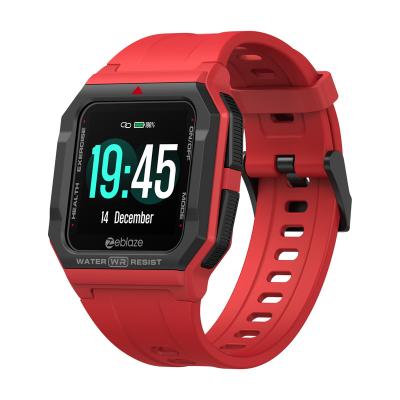 China 24h Heart Rate Monitoring ZEBLAZE Ares Mode Design Outdoor Sports Smart Watch with Water Proof and Long Standby for sale