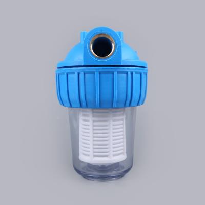 China Easy Operation Single Stage Water Purifiers Filter Housing With Fishbone Cartridge for sale