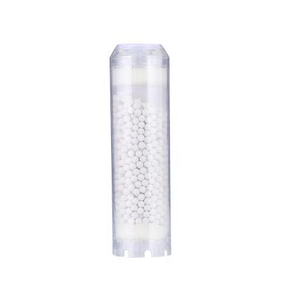 China Refillable Water Filter Cartridge 10 Inch Ball Filter Cartridge Eco-friendly AS/mineralized for sale