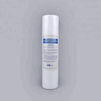 China Household PP Water Filter Cartridge 5 Micron Cartridge Filter for sale