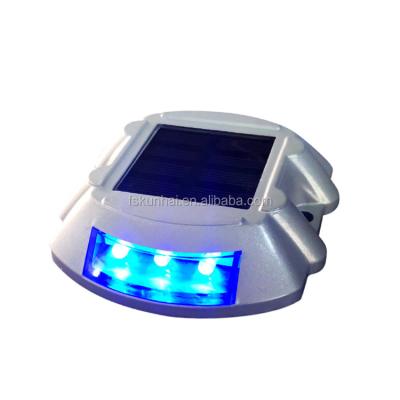 China Aluminum+PC factory wholesale die-cast road, railway tunnel, bridge, square, park and other solar surface layer LED road nail lights CS-SR-801 for sale