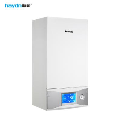 China Domestic Bathroom China 20KW 24KW 28KW Wall Hung Gas Boiler For Heating System And Shower Water for sale