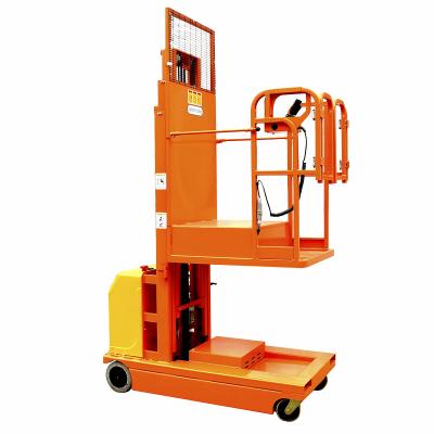 China Hotels 150kg 300kg Semi Electric Warehouse Picker Lift Table Full Electric Lifting Platform for sale