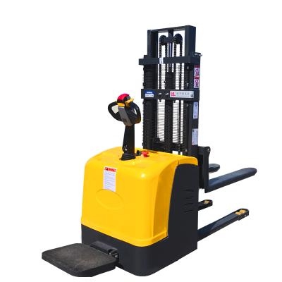 China Electric Manual Pallet Stacker Hotels Electric Forklift Stacker Truck for sale