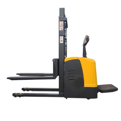 China Hotels Balance Pallet Jack Electric Power Stacker Battery Operated Pallet Stacker for sale