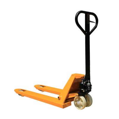 China 3.5T Crane Lift Port Freight Pallet Jack Pallet Motor Lift Trolley 1150(1220)*160*50mm for sale