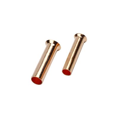 China Custom Copper Bell Pipe Fitting Refrigeration Hardware Factory Refrigerator Fittings Copper Pipe Thickness 1mm for sale