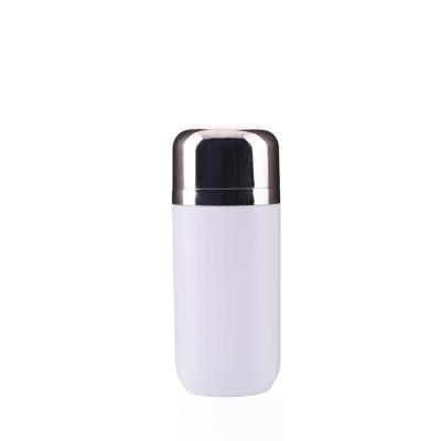 China LPI Cosmetic High Quality Cheap Price 1 Ounce White Acrylic Airless Cream Pump Bottles Low Price for sale