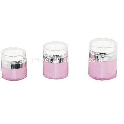 China LPI Personal Care New Product Packaging Cosmetic Containers Airless Pink Empty Plastic Bottle for sale