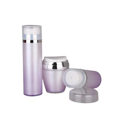 China Personal Care / Plastic Airless Cosmetic Bottle And Jar Manufacturers Cosmetic LPI Packaging Acrylic Container for sale