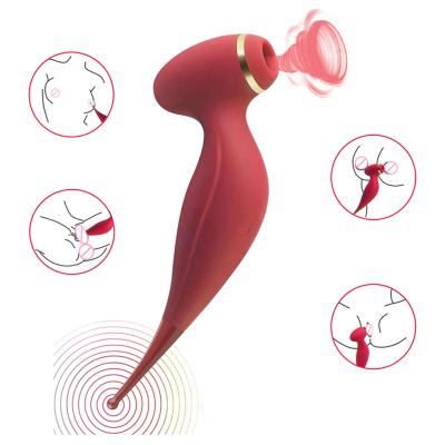 China 7 Intense Suction Sucking/Vibrating Licking Products/Sex Tongue Shop G-spot Vibrator Tongue Licking Vibrator Women Clitoral Sucking Vibrator for sale